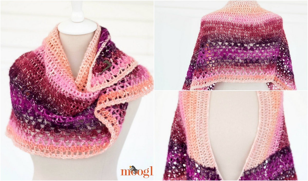 easy,free pattern,shawl,wrap,crochet patterns & inspirations.